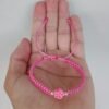 Pulsera tejida con bolita - Imagen 2