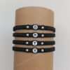 Pulsera tejida con letras - Imagen 2