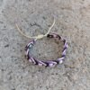 Pulsera multitejido con bolitas - Imagen 5